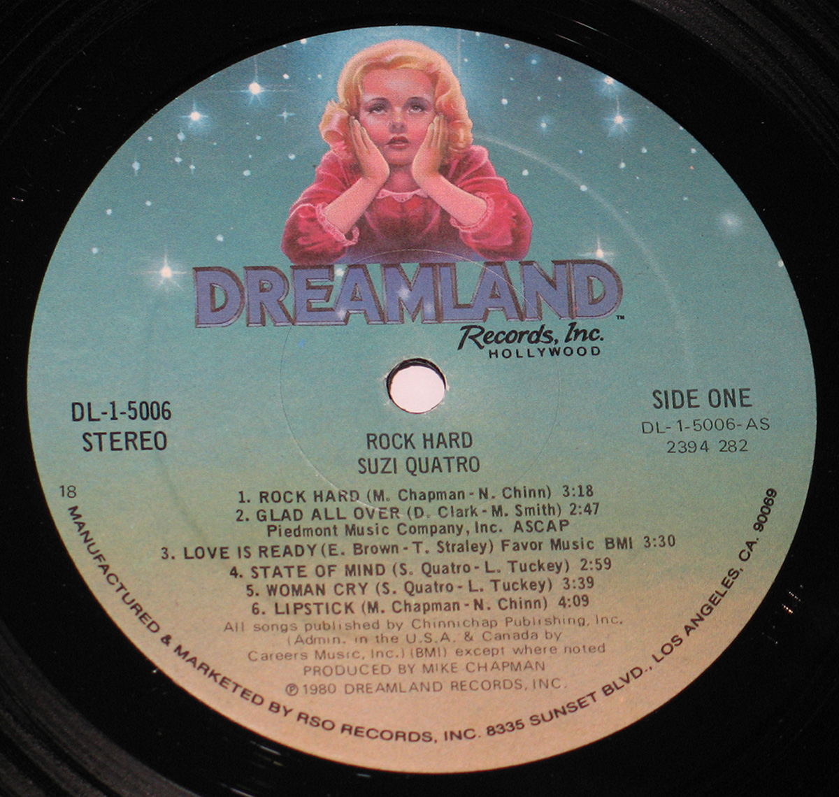 SUZI QUATRO ROCK HARD DREAMLAND RECORDS 12" LP
